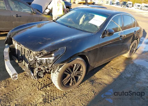 2013 Infiniti G37X from USA, damaged, VIN JN1CV6ARXDM356097